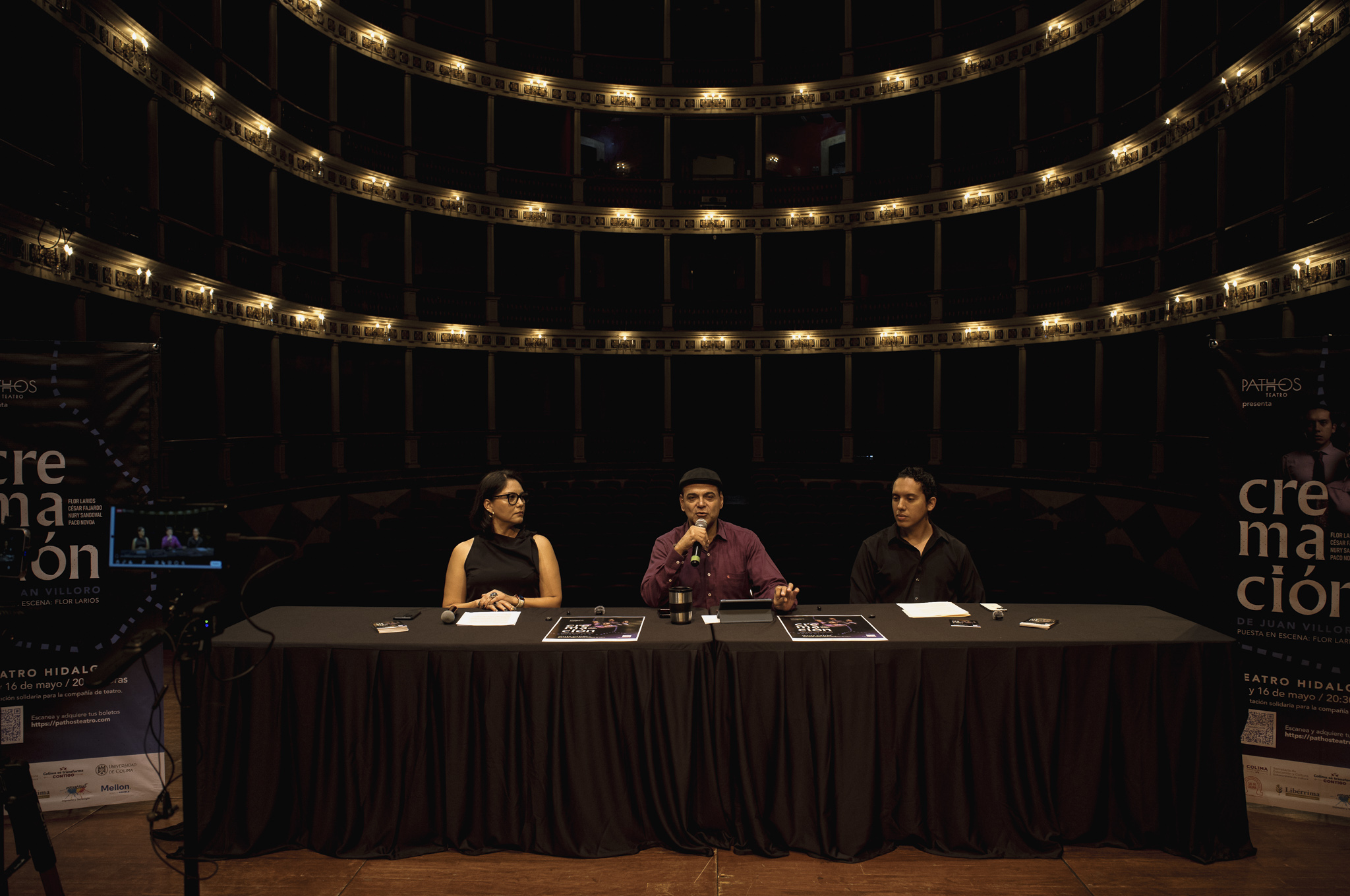 Cremación se estrena el 15 y 16 de mayo en el Teatro Hidalgo