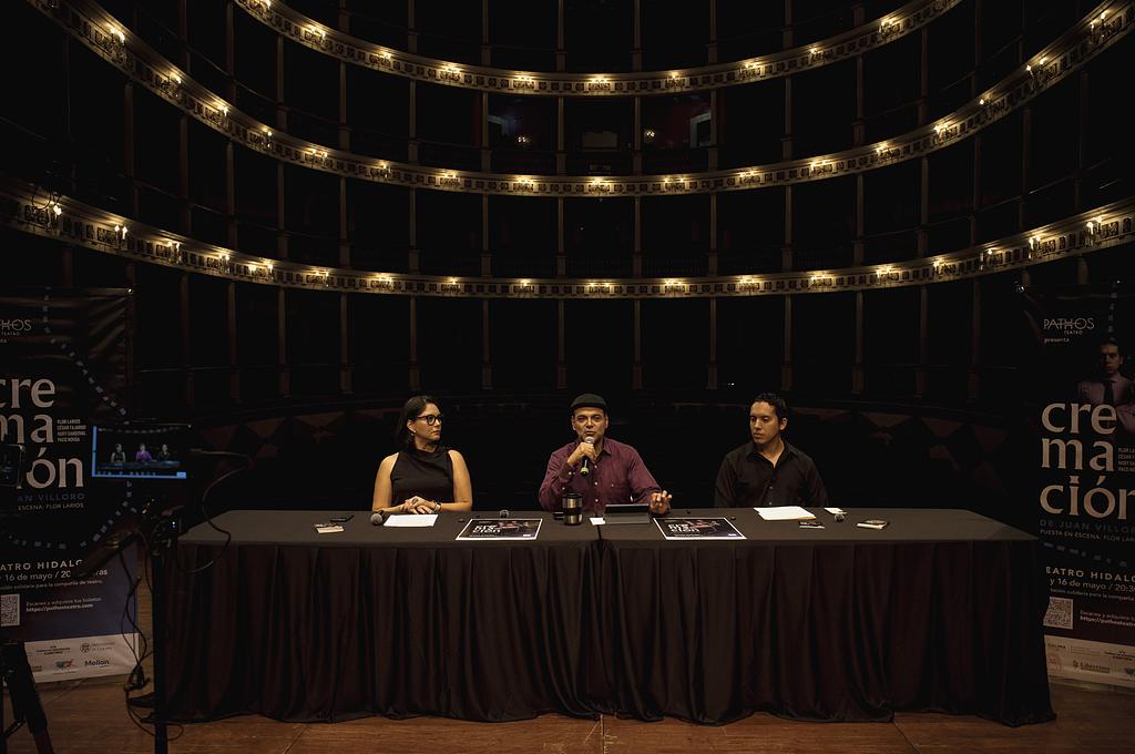 Cremación se estrena el 15 y 16 de mayo en el Teatro Hidalgo